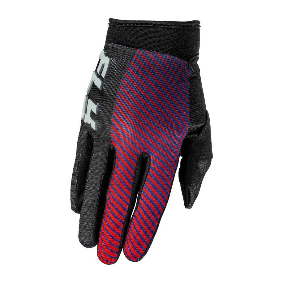 Gants enfant FLY RACING F-16 - noir/rouge/violet