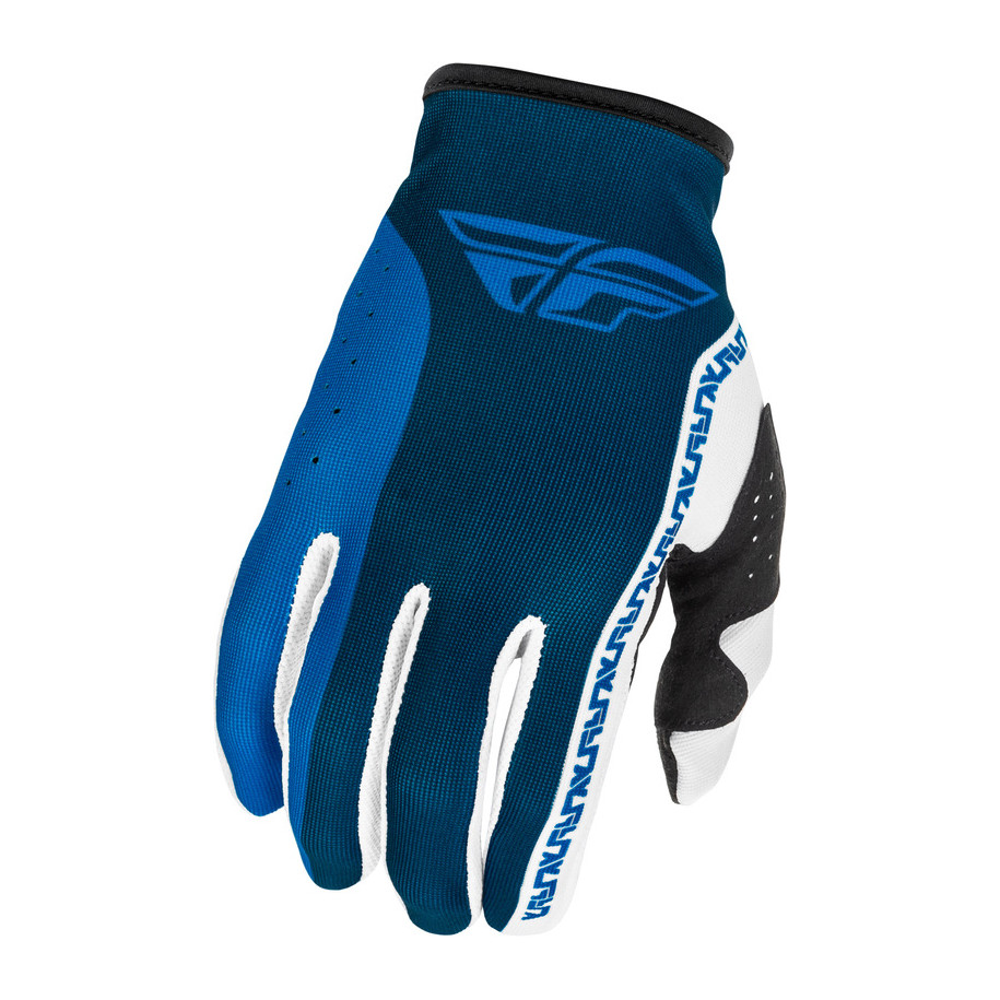 Gants FLY RACING Lite - bleu/blanc