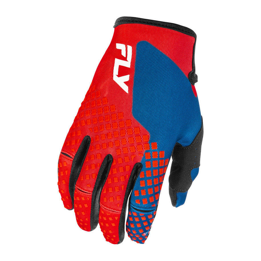 Gants FLY RACING Kinetic - rouge/blanc/bleu