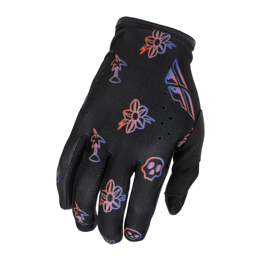 Gants FLY RACING Lite Outline Special Edition - noir/rouge/violet