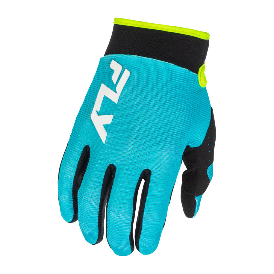Gants FLY RACING F-16 - Aqua/noir/blanc