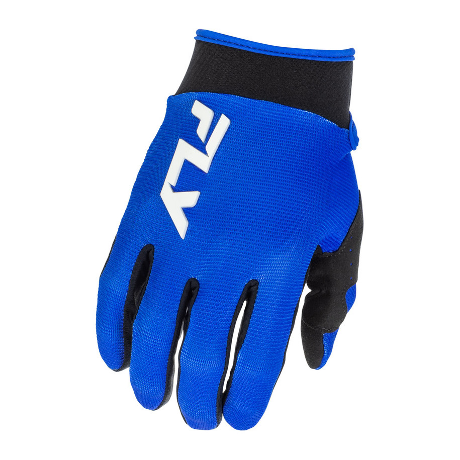Gants FLY RACING F-16 - bleu/bleu foncé/blanc