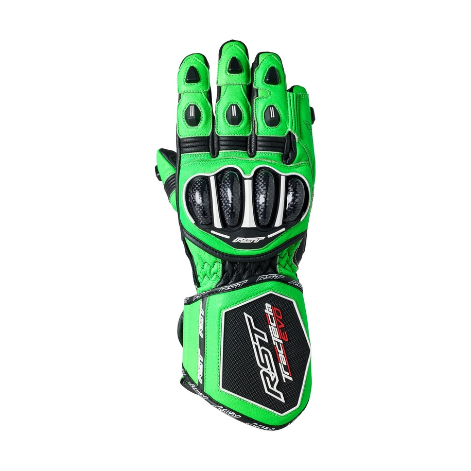 Gants RST TracTech Evo 4 - vert fluo/noir