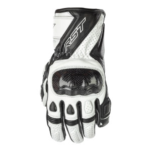 Gants RST Ladies Stunt 3 CE femme cuir/textile - blanc