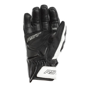 Gants RST Ladies Stunt 3 CE femme cuir/textile - blanc