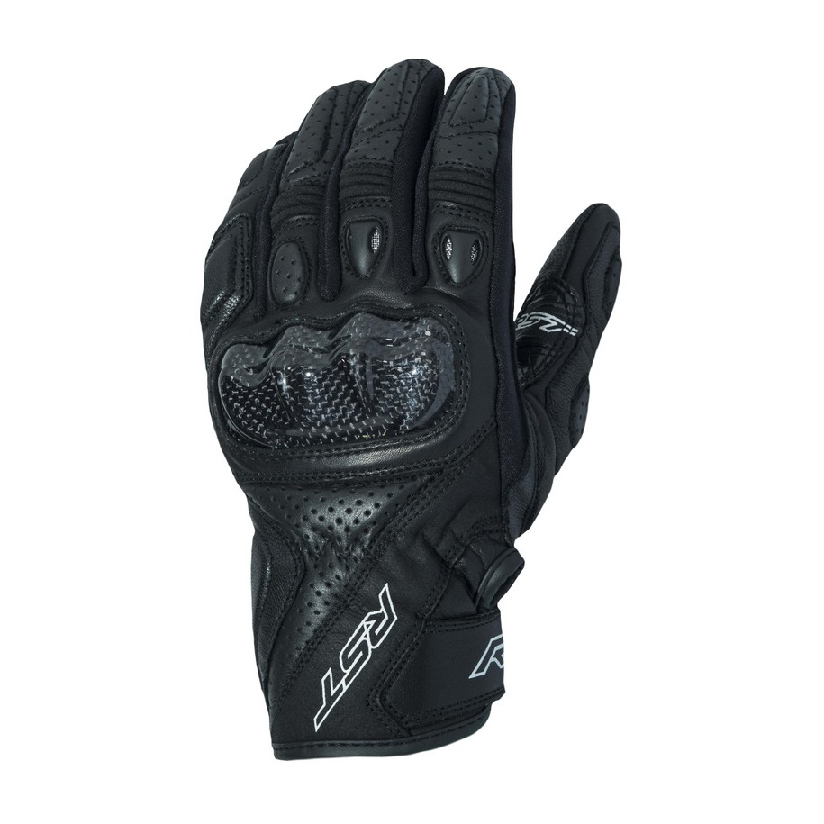 Gants RST Stunt 3 CE cuir/textile - noir