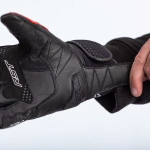 Gants RST Freestyle II cuir - rouge