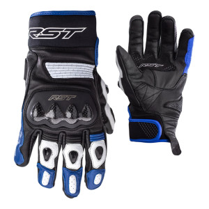 Gants RST Freestyle II cuir  - bleu