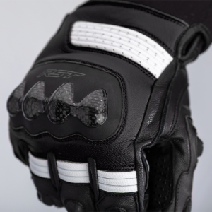 Gants RST Freestyle II cuir - blanc