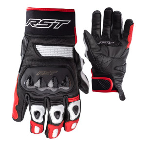 Gants RST Freestyle II cuir - rouge