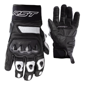 Gants RST Freestyle II cuir - blanc