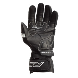 Gants RST Pilot CE cuir - noir/blanc