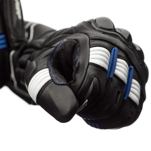 Gants RST Pilot CE - noir/bleu/blanc