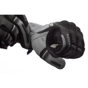 Gants RST Adventure-X CE cuir - gris