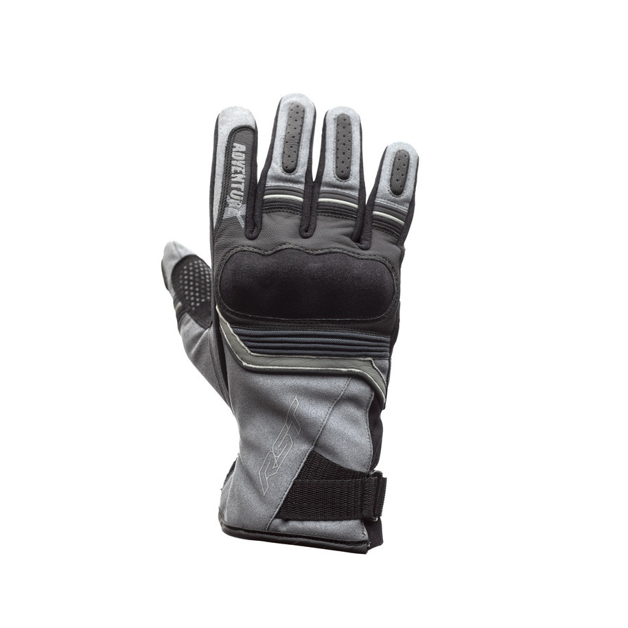 Gants RST Adventure-X CE cuir - gris