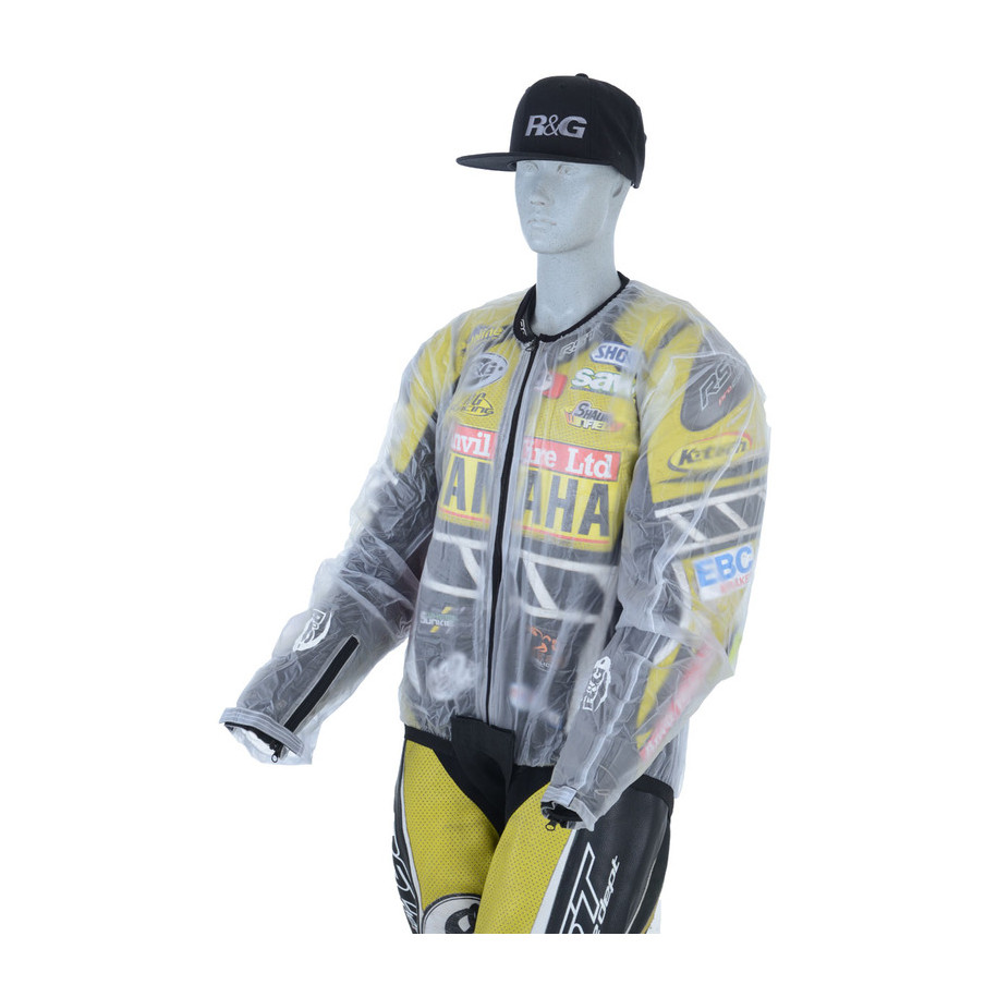 Veste imperméable R&G RACING Racing transparente taille L