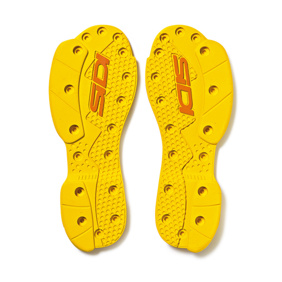 Semelles SIDI SMS Supermotard Hard - jaune 45/46