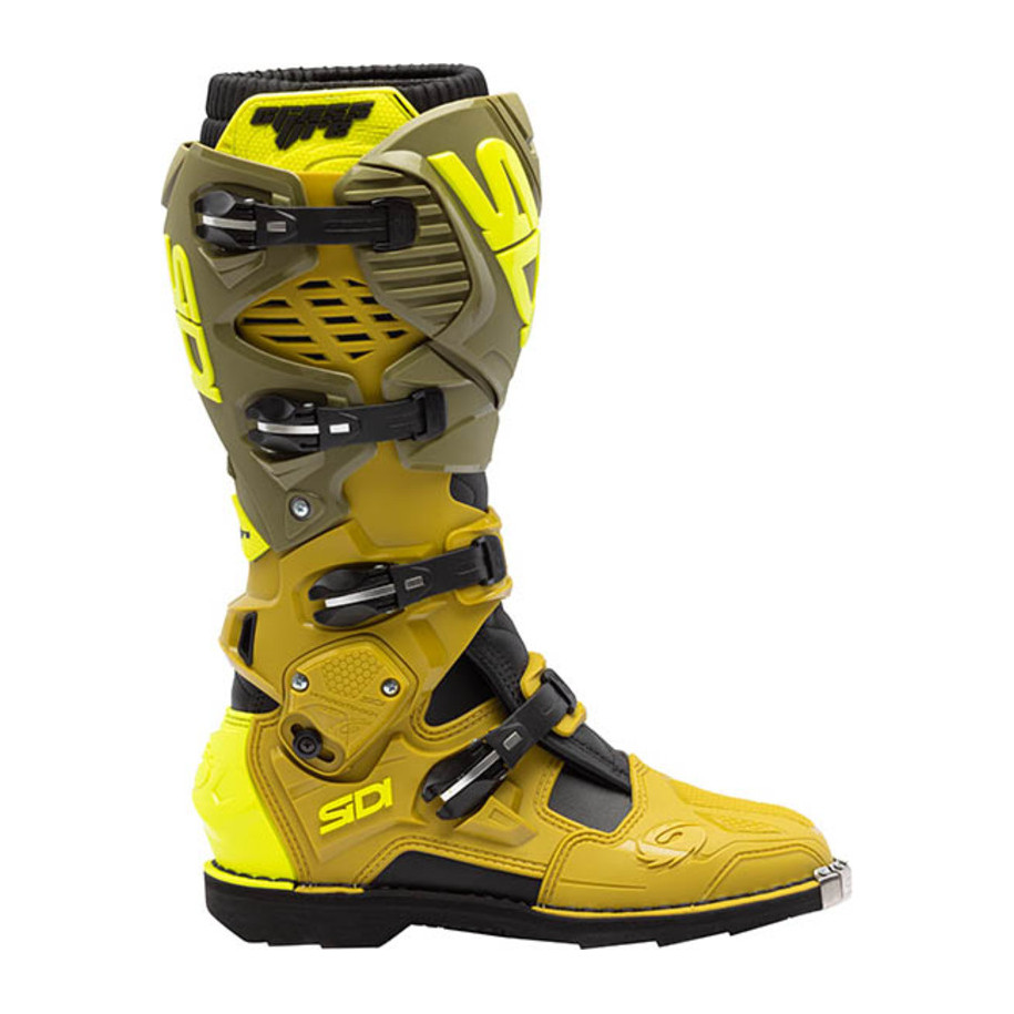 Bottes SIDI Crossfire 3 - vert olive/jaune