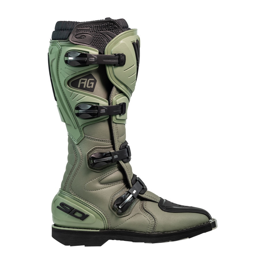 Bottes SIDI Agueda - Army / noir