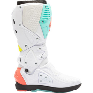 Bottes SIDI Crossfire 3 SRS - blanc/Mint/Coral