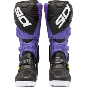 Bottes SIDI Crossfire 3 SRS - violet/noir/jaune fluo