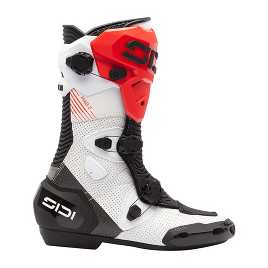 Bottes SIDI Mag-2 Air - blanc/noir/rouge