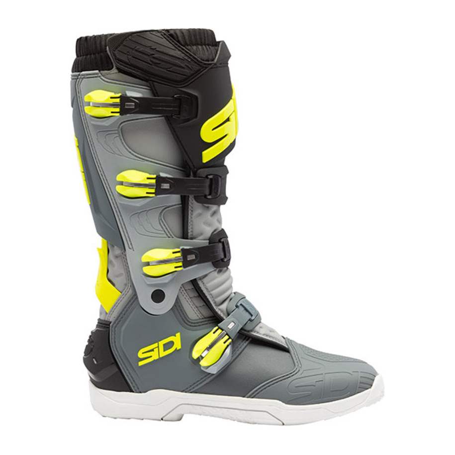 Bottes SIDI Xpower SC - gris/jaune fluo