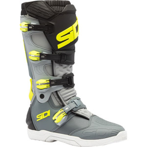 Bottes SIDI Xpower SC - gris/jaune fluo