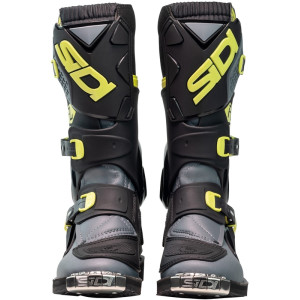 Bottes enfants SIDI Flame - noir / Citron / gris