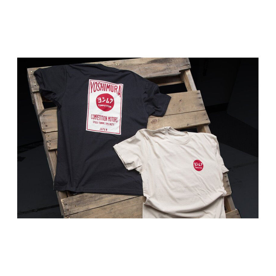 T-Shirt YOSHIMURA Competition Motors - noir