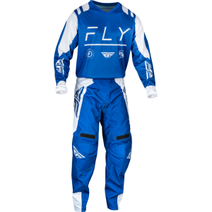 Pantalon FLY RACING F-16 - True Blue/blanc