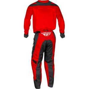 Pantalon FLY RACING F-16 - rouge/anthracite/blanc
