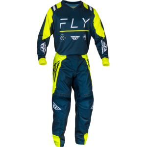 Pantalon FLY RACING F-16 - Navy/Hi-Vis/blanc