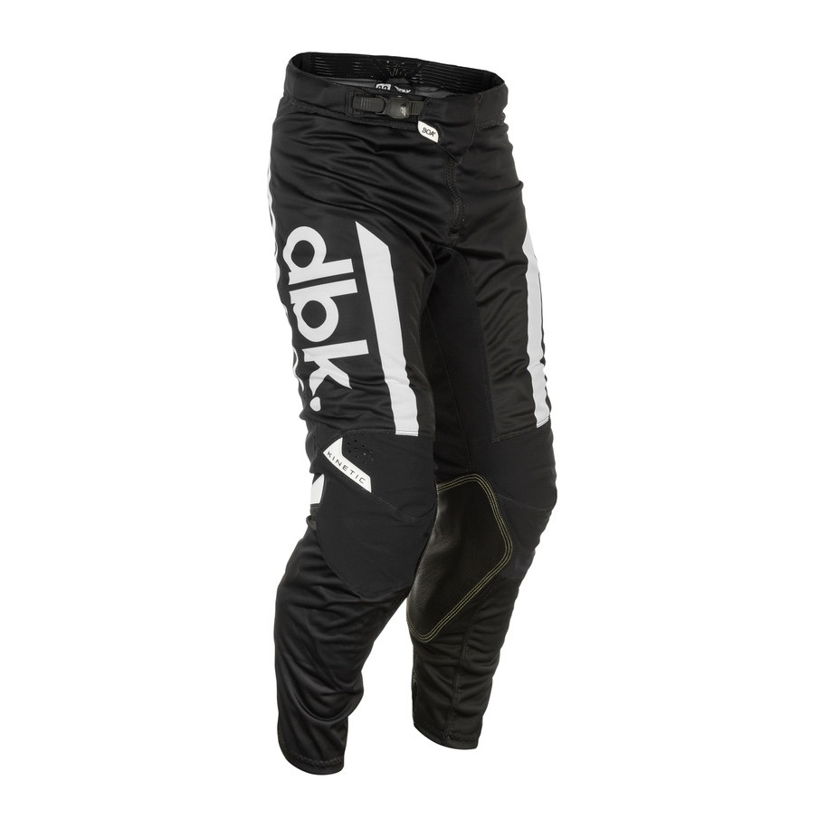 Pantalon FLY RACING Kinetic Mesh DBK - noir/blanc
