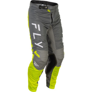 Pantalon FLY RACING Kinetic Mesh - gris/jaune