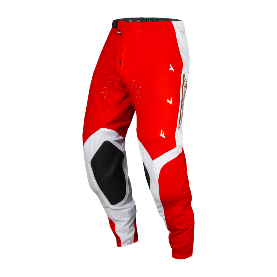 Pantalon FLY RACING Evolution DST Podium - rouge/blanc/rouge Iridium