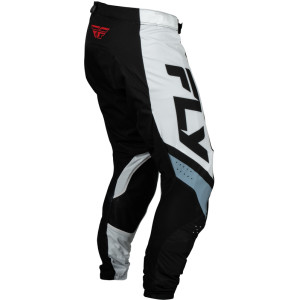 Pantalon FLY RACING Lite - noir/blanc/gris Denim