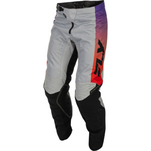 Pantalon FLY RACING Kinetic - gris/rouge/violet/noir