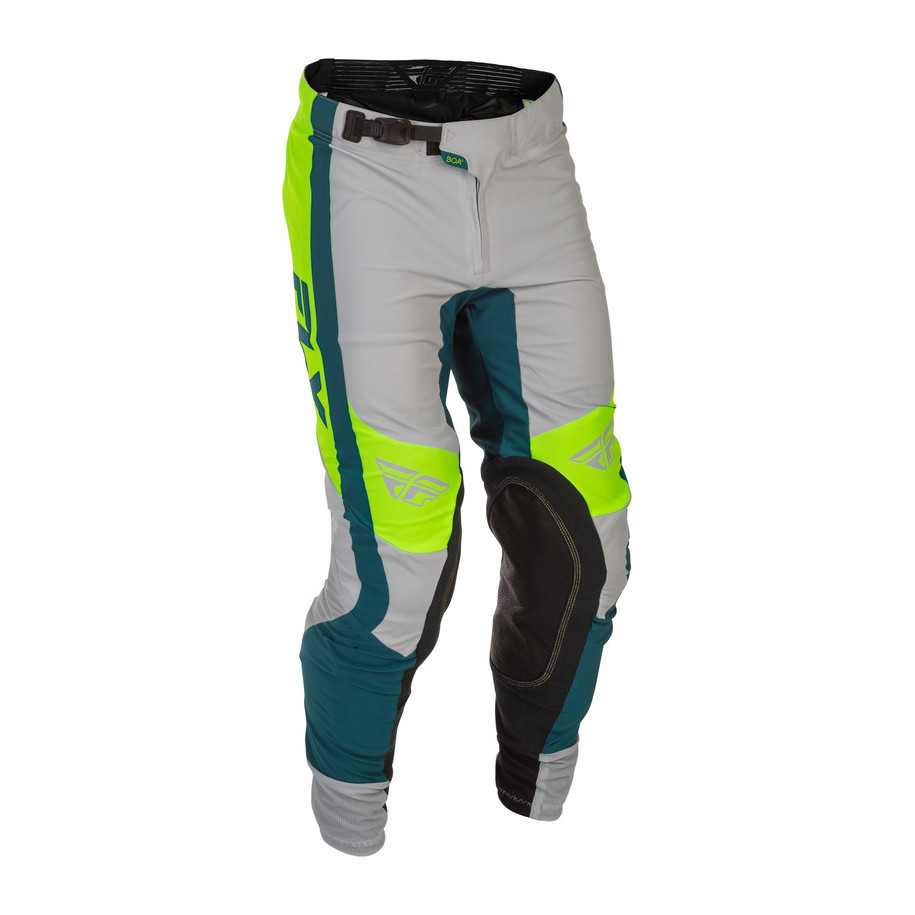 Pantalon FLY RACING Lite - gris/Lime/Teal