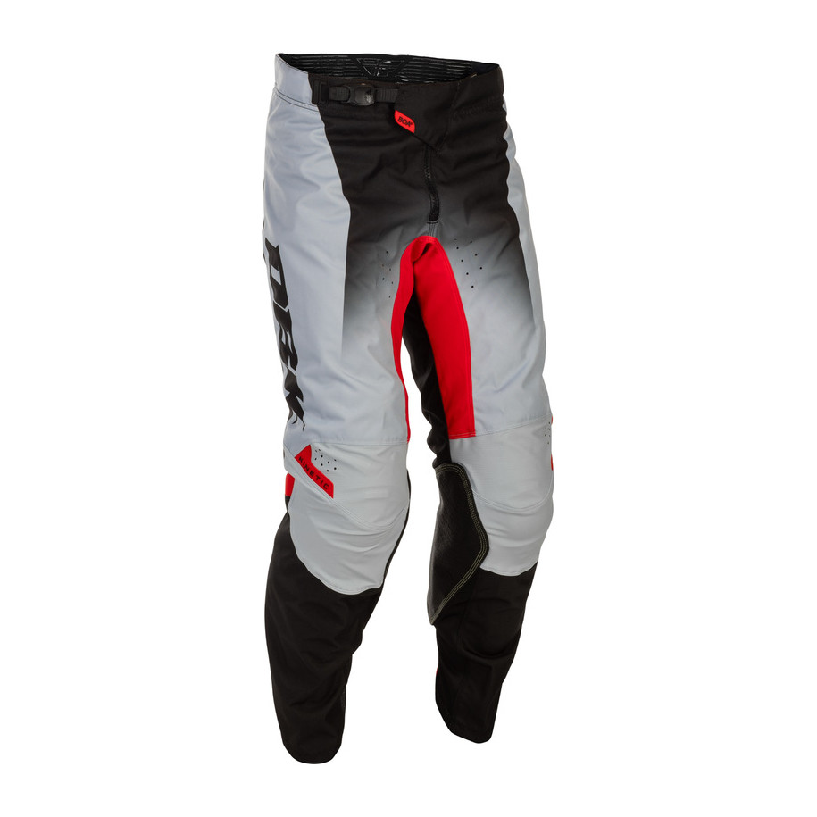 Pantalon FLY RACING Kinetic DBK - gris/noir/rouge