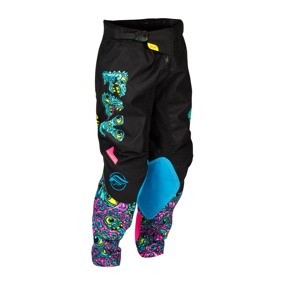 Pantalon enfant FLY RACING Kinetic Mutant - noir/multi