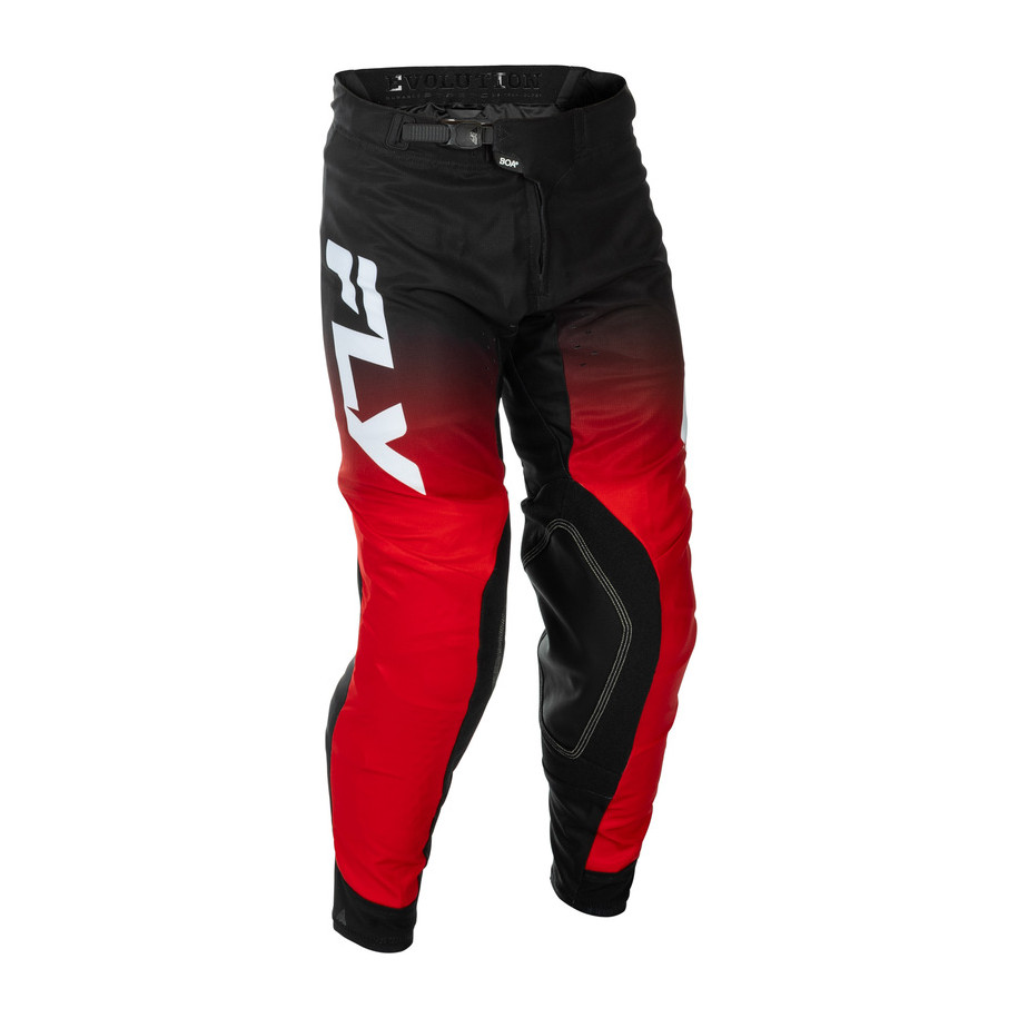 Pantalon FLY RACING Evolution DST - rouge/noir/blanc