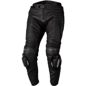 Pantalon RST S1 SPORT CE long cuir - noir/noir taille XL
