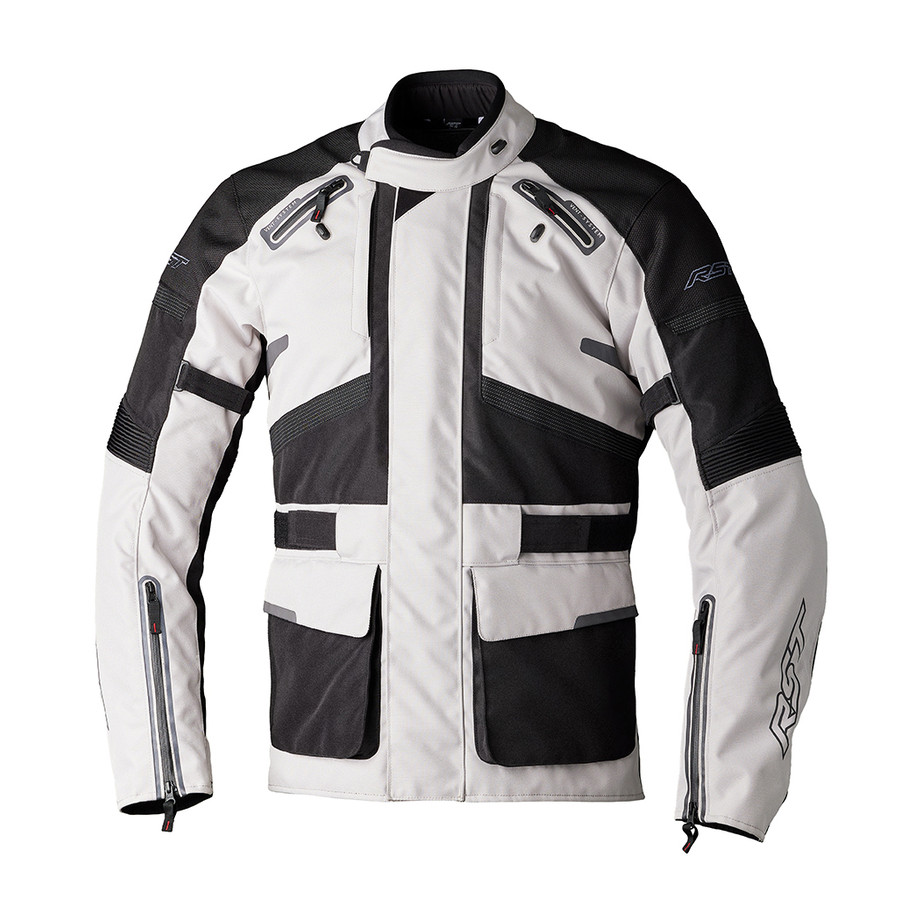Veste RST Endurance CE textile - argent/noir