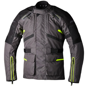 Veste RST Endurance CE textile - graphite/jaune fluo