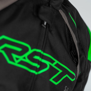 Veste RST S-1 textile - noir/gris/vert fluo