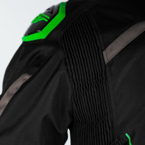 Veste RST S-1 textile - noir/gris/vert fluo