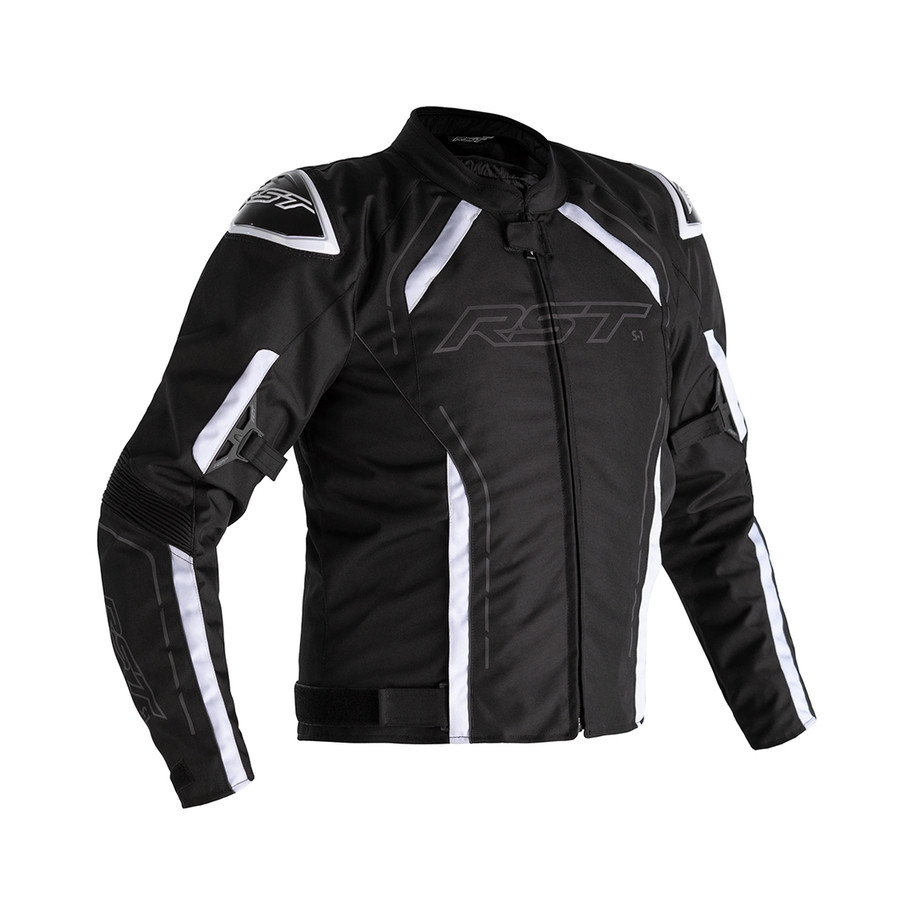 Veste RST S-1 textile - noir/blanc