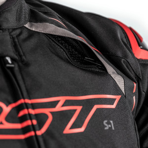 Veste RST S-1 textile - noir/gris/rouge