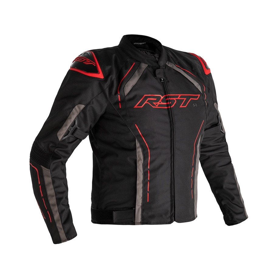 Veste RST S-1 textile - noir/gris/rouge